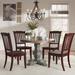 Eleanor 5-pc. Round Sage Green Wood Dining Set by iNSPIRE Q Classic