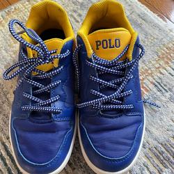 Polo By Ralph Lauren Shoes | Big Kids Shoes | Color: Blue/Yellow | Size: 3bb