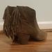 Jessica Simpson Shoes | Jessica Simpson Fringe Suede Booties Size 8.5 | Color: Brown/Tan | Size: 8.5