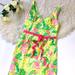 Lilly Pulitzer Dresses | Lilly Pulitzer Vintage Paradise Tropical Dress | Color: Pink/Yellow | Size: 10