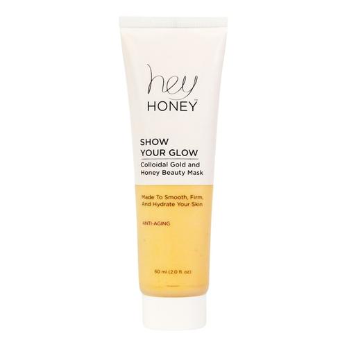 Hey Honey - Show Your Glow - Schönheitsmaske mit kolloidalem Gold und Honig Anti-Aging Masken 60 ml