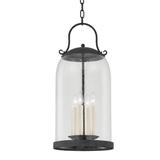 Troy Lighting Mark D. Sikes Napa County 26 Inch Tall 4 Light Outdoor Hanging Lantern - F5186-FRN