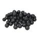 60ct Jet Black Shatterproof 4-Finish Christmas Ball Ornaments 2.5"