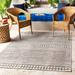 Livabliss Cintia Indoor/ Outdoor Bohemian Stripe Area Rug