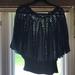 Anthropologie Sweaters | Anthropologie Navy Gauzey Sweater | Color: Blue | Size: Xs
