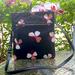 Kate Spade Bags | Kate Spade Black & Pink Flower Nylon Crossbody | Color: Black/Pink | Size: Os