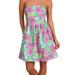 Lilly Pulitzer Dresses | Lilly Pulitzer Lottie Bloomin Cacoonin Mini Dress | Color: Green/Pink | Size: 00