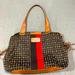 Kate Spade Bags | Kate Spade Brown Jacquard Red & Brown Bag | Color: Brown/Tan | Size: Os