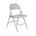 National Public Seating Steel Stackable Folding Chair Set of 8 in Gray | 29.375 H x 18.5 W x 20 D in | Wayfair 52/8