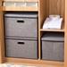 Rebrilliant Fabric Box Set Fabric in Gray | 11.8 H x 17.3 W x 11.8 D in | Wayfair 022392A4C35E4CD2A41DB882F863E106