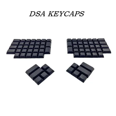 Ergodox – capuchons de touches de clavier de jeu en pbt blancs pour clavier mécanique profil dsa