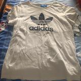 Adidas Tops | Adidas T-Shirt Size L | Color: Black/White | Size: L