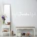 Trinx Familia Heartbeat Line Family Wall Decal Metal in White | 9 H x 40 W in | Wayfair 11A9787DAE07476B8AAF15145E193E7B