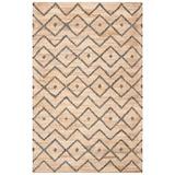 White 24 x 0.25 in Area Rug - Union Rustic Hawes Kilim Geometeric Tufted Natural/Charcoal Area Rug Cotton/Jute & Sisal | 24 W x 0.25 D in | Wayfair