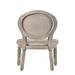 One Allium Way® 40"H Tan Fabric Side Chair Wood/Upholstered/Fabric in Brown | 40 H x 20 W x 20 D in | Wayfair 83E9153011A34CBEA827613DFA9ADEDB