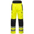 Portwest Mens PW3 Hi Vis Workwear Extreme Trouser L Yellow/Black