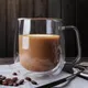 Tasse en verre à Double paroi 80-650ml résistante pour le thé la bière le café le lait le jus