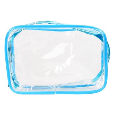 PVC Cosmetic Makeup Toiletry Clear Travel Bath Wash Bag Holder Pouch - 6