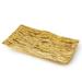 Botanic Collection Titanium Porcelain Bark Tray 13.25 x 8.75" Gold