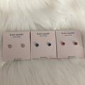 Kate Spade Jewelry | Kate Spade Something Sparkly Cz Stud Earrings Set | Color: Gold/Silver | Size: Mini