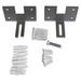 Lorell Panel Wall Brackets, Steel | 2.5 H x 2.5 W x 3.8 D in | Wayfair LLR90262