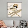 Red Barrel Studio® Spring Passerine III Canvas Wall Art Canvas in Brown | 38 H x 38 W x 2 D in | Wayfair 9270525A9C124CB585E1E18E6071464F