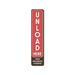 Lizton Sign Shop, Inc Unload Here Vertical Lodge Custom Aluminum Sign Metal in Gray/Red/White | 6 H x 24 W x 0.063 D in | Wayfair 2273-A624