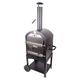 Chameleon Outdoor Garden Pizza Oven & BBQ with Chimney – Charcoal Fuelled