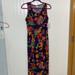 Lularoe Dresses | Lularoe Dani Floral Dress M | Color: Purple/Red | Size: M