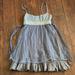 Free People Dresses | Fp Tulle Embellished Mini Sundress 12 Free People | Color: Gray | Size: 12