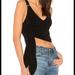 Free People Tops | Free People Paisley Pop V-Neck Tank L Ob797096 | Color: Black | Size: L