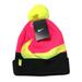 Nike Accessories | New Nike Girl‘s Swoosh Logo Pompom Knit Beanie | Color: Black/Pink | Size: Osg