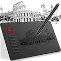 Digital Graphics Drawing Tablet VEIKK A15, Linux Support, with 12 Customizable Hotkeys and 8192 Levels Battery-Free Stylus, Digital Graphic Tablet for Laptop PC for Android Mac OS Windows