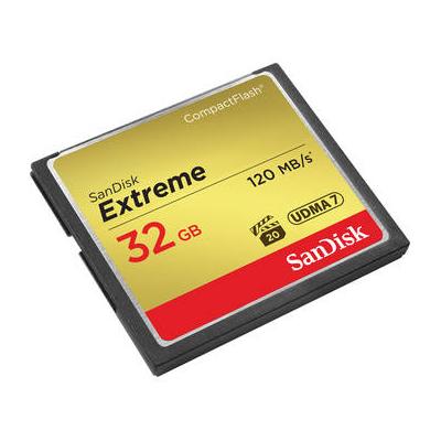 SanDisk 32GB Extreme CompactFlash Memory Card SDCF...