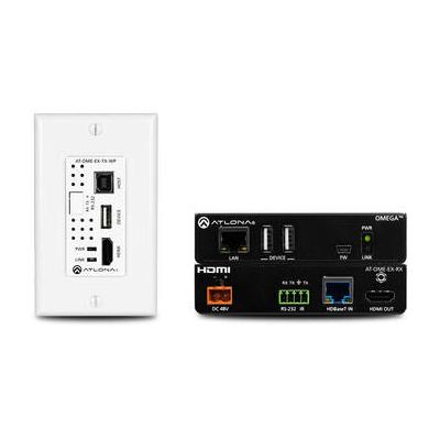 Atlona Omega 4K/UHD HDMI/USB-over-HDBaseT Wall-Plate Extender Kit (230') AT-OME-EX-WP-KIT-LT