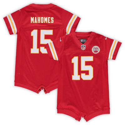 Rotes Nike-Spielanzugtrikot für Kleinkinder mit Patrick Mahomes und den Kansas City Chiefs Image