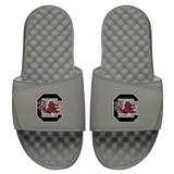 Youth ISlide Gray South Carolina Gamecocks Primary Logo Slide Sandals