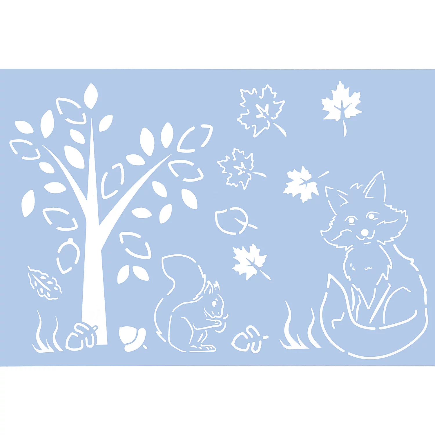 buttinette Schablone Herbst, 29,5 x 20 cm Image