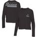 Women's Junk Food Black Las Vegas Raiders Pocket Thermal Long Sleeve T-Shirt