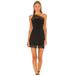 Free People Dresses | Free People Premonitions Black Bodycon Dress | Color: Black | Size: Xs