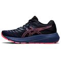 ASICS Women's Gel-Kayano Lite 2 Running Shoes, 11, Thunder Blue/Blazing Coral