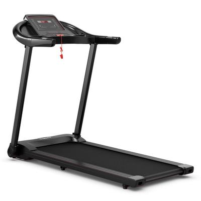 Costway 2.25HP Electric Folding Treadmill with HD LED Display and APP Control Speaker