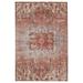 "Vibe by Jaipur Living Priyah Indoor/ Outdoor Medallion Pink/ Gray Area Rug (4'X5'7"") - Jaipur Living RUG150663"