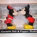 Disney Dining | Disney Mickey & Minnie Kissing Salt&Pepper Shakers | Color: Black/Red | Size: Os