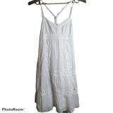 American Eagle Outfitters Dresses | American Eagle Outfitters White Eyelet Slip Dress. | Color: White | Size: 6