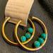 Anthropologie Jewelry | Nwt Anthropologie Gold Plated Earrings | Color: Gold | Size: Os