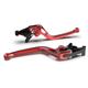 Levier d’embrayage LSL BOW L46R, rouge/rouge