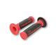 PROGRIP Handlebar saisit 732, rouge/noir, 7/8 pouces, fermé, noir-rouge