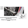 LSL Crash Pad® kit de montage FJR 1300, -05, argent