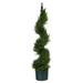 3' Cypress Spiral Topiary Artificial Tree